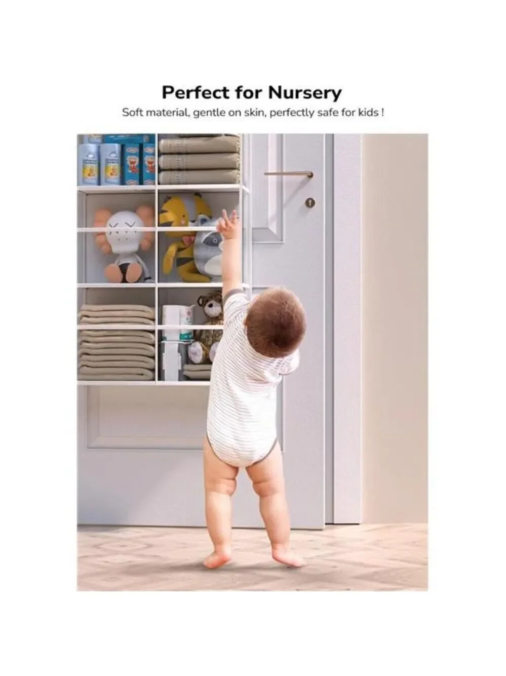 Clear Over The Door Organizer 5 Shelf Hanging Storage for Closet Pantry Room